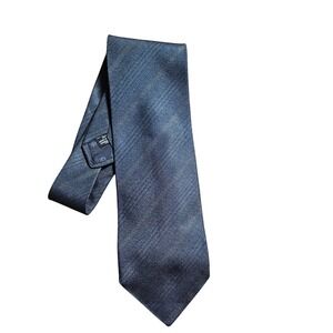 Giorgio Armani Cravatte Silk Stripe Tie Necktie Italy Quiet Luxury Old Money